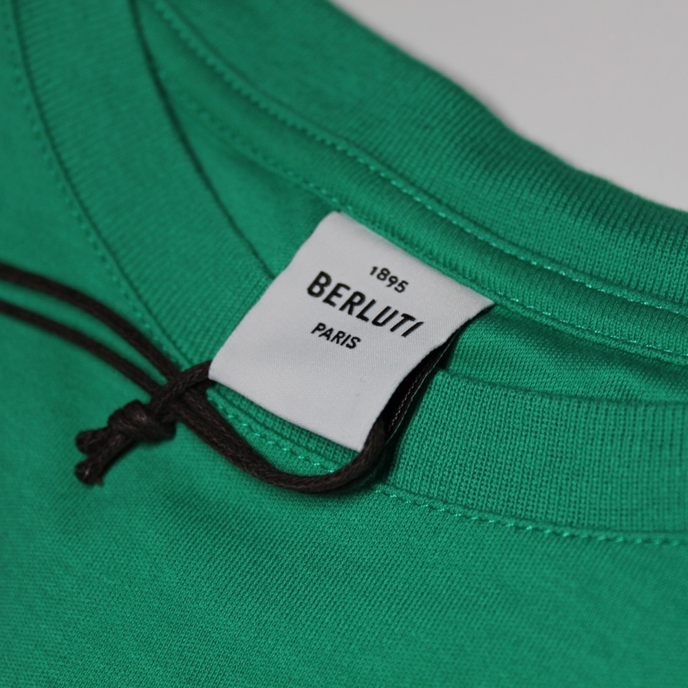 BERLUTI Embroidered Logo T-shirt - Picture 7 of 11